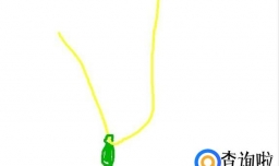 玉坠挂绳的详细编法图解