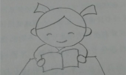 可爱的女孩怎么画 教你简单画小女孩
