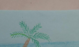 如何简单的画出海边的效果图