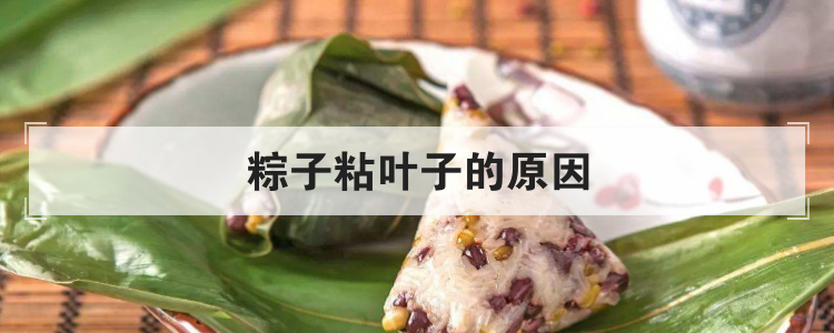 粽子粘叶子的原因