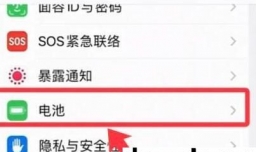 苹果14系统电池电量百分比显示