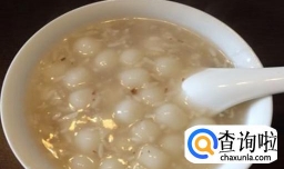 桂花酒酿小元宵的汤热量高不高