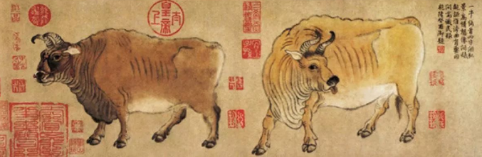 五牛图的寓意是什么
