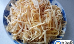 家常炝拌干豆腐的做法