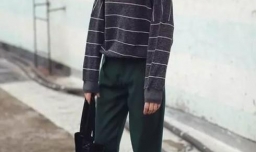 穿萝卜裤上衣怎么搭配