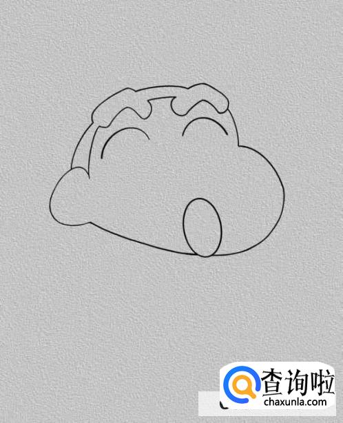 简笔画蜡笔小新