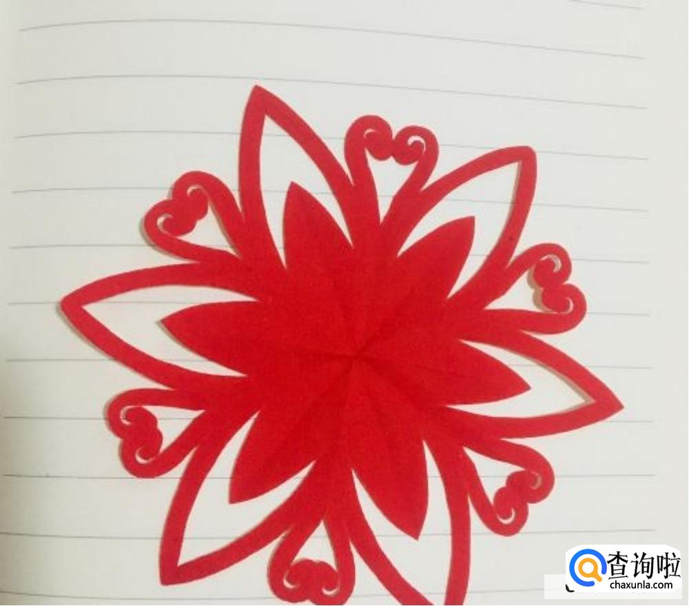 窗花剪纸教程步骤