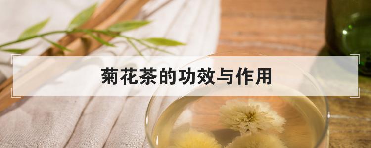 菊花茶的功效与作用