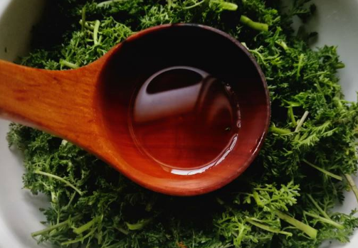 蒸米米蒿的做法