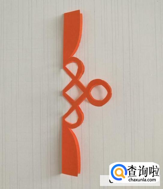 剪纸中国结怎么做