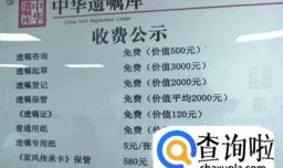 中华遗嘱库项目有哪些好处