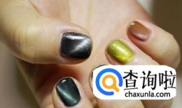 猫眼指甲图片2017新款