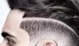 最酷男生刀疤发型