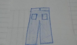 简笔画之一条小裤子
