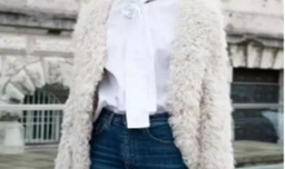 白色皮草要怎么搭配