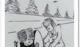 怎样画钢笔画的“扶老人坐下”？