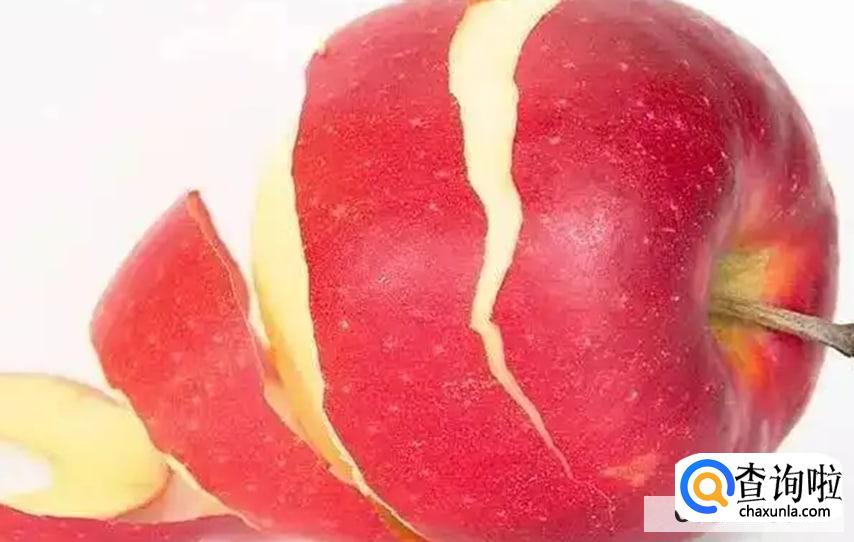 苹果皮有营养吗