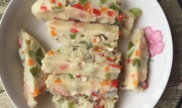 适合十个月以上的宝宝辅食之豆腐蔬菜条