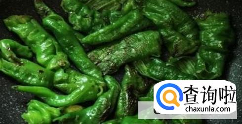 虎皮青椒的制作方法br