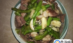 好吃的猪肉炖豆角的做法