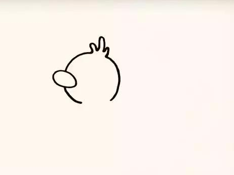小鸭子简笔画