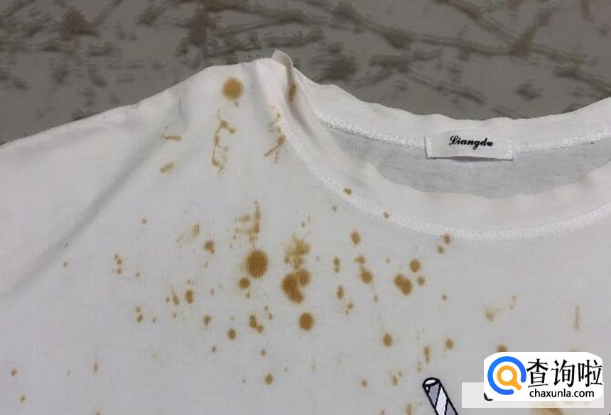 咖啡撒到身上怎么快速消除