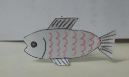 如何制作卡纸小鱼
