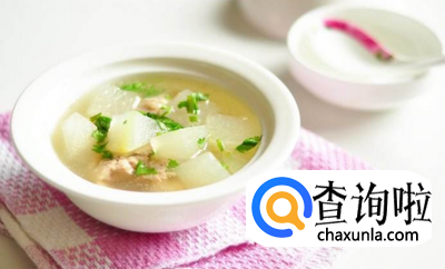 冬瓜汤功效