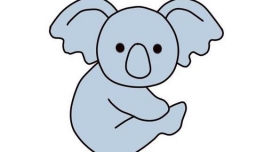 动物简笔画大全之考拉画法