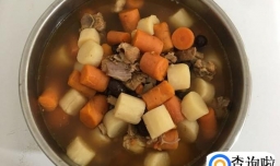 山药萝卜炖排骨的家常做法