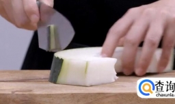 生姜冬瓜盐水虾的制作方法