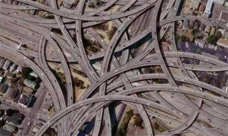 世界上第一复杂立交桥