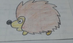 儿童画刺猬的画法