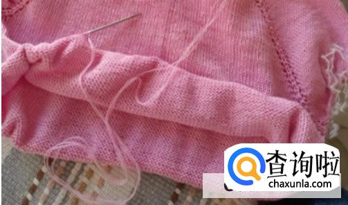 手工编织宝宝毛衣