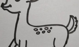 小鹿的简笔画怎么画