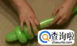 怎样用长条气球编小蜻蜓？