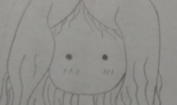 手帐绘画  可爱的馒头脸大波浪女孩  步骤教程