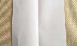 如何折双刃纸匕首刀