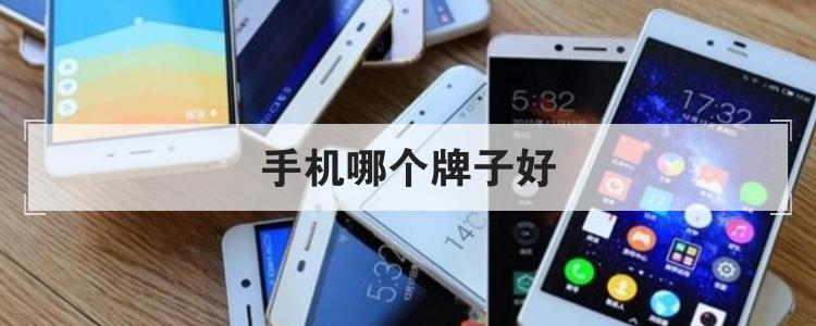 手机哪个牌子好br