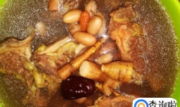 牛大力牛骨汤的做法