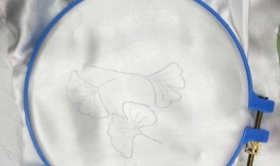 如何刺绣银杏叶