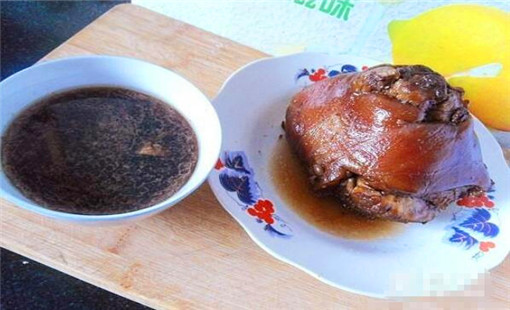 肘子勾芡汁的做法