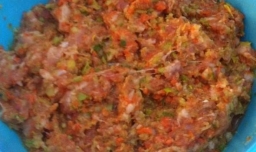 香菇胡萝卜饺子馅的做法