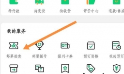 怎么查看中国邮政中我正在拍卖的邮票