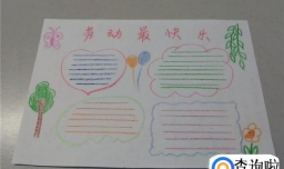 五一劳动节手报怎么画