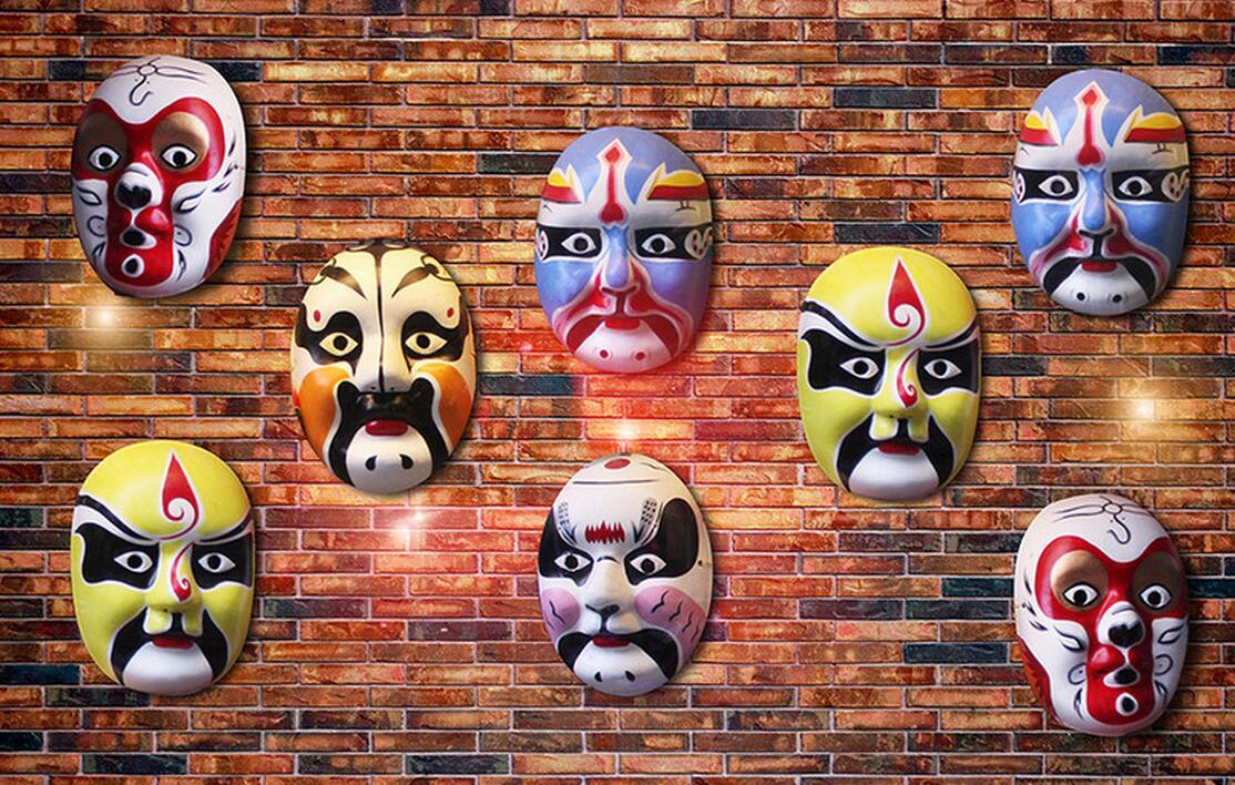 金脸和银脸代表什么人物