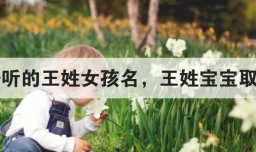 好听的王姓女孩名，王姓宝宝取名
