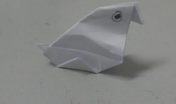 折纸动物 小鸡立体折纸