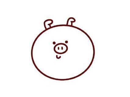 小猪简笔画