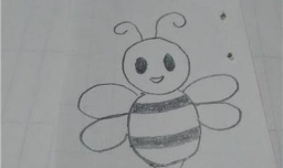 蜜蜂简笔画怎么画